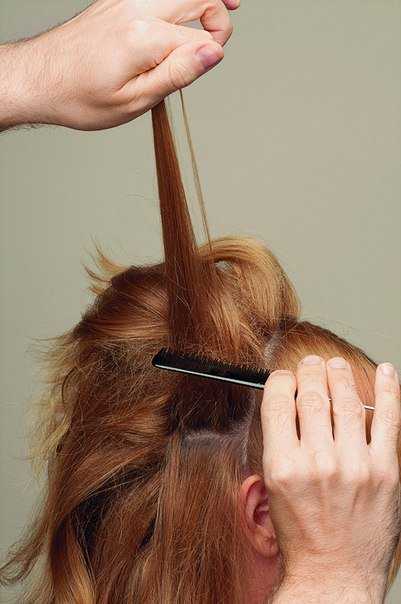Как правильно делать начес волос для объема? - luv.ru