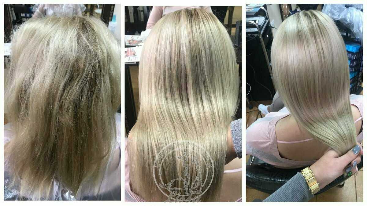 Можно ли делать блондинкам ламинирование волос