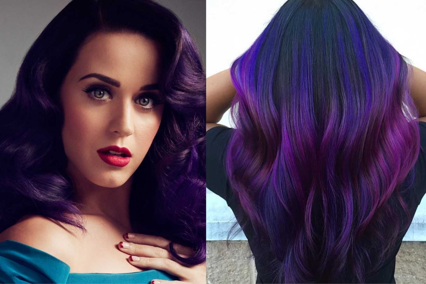 Какой краской покрасить темные волосы. Темные волосы с фиолетовым отливом. Фиолетовые пряди. Окрашивание с фиолетовым оттенком. Каштановые волосы с фиолетовыми прядями.