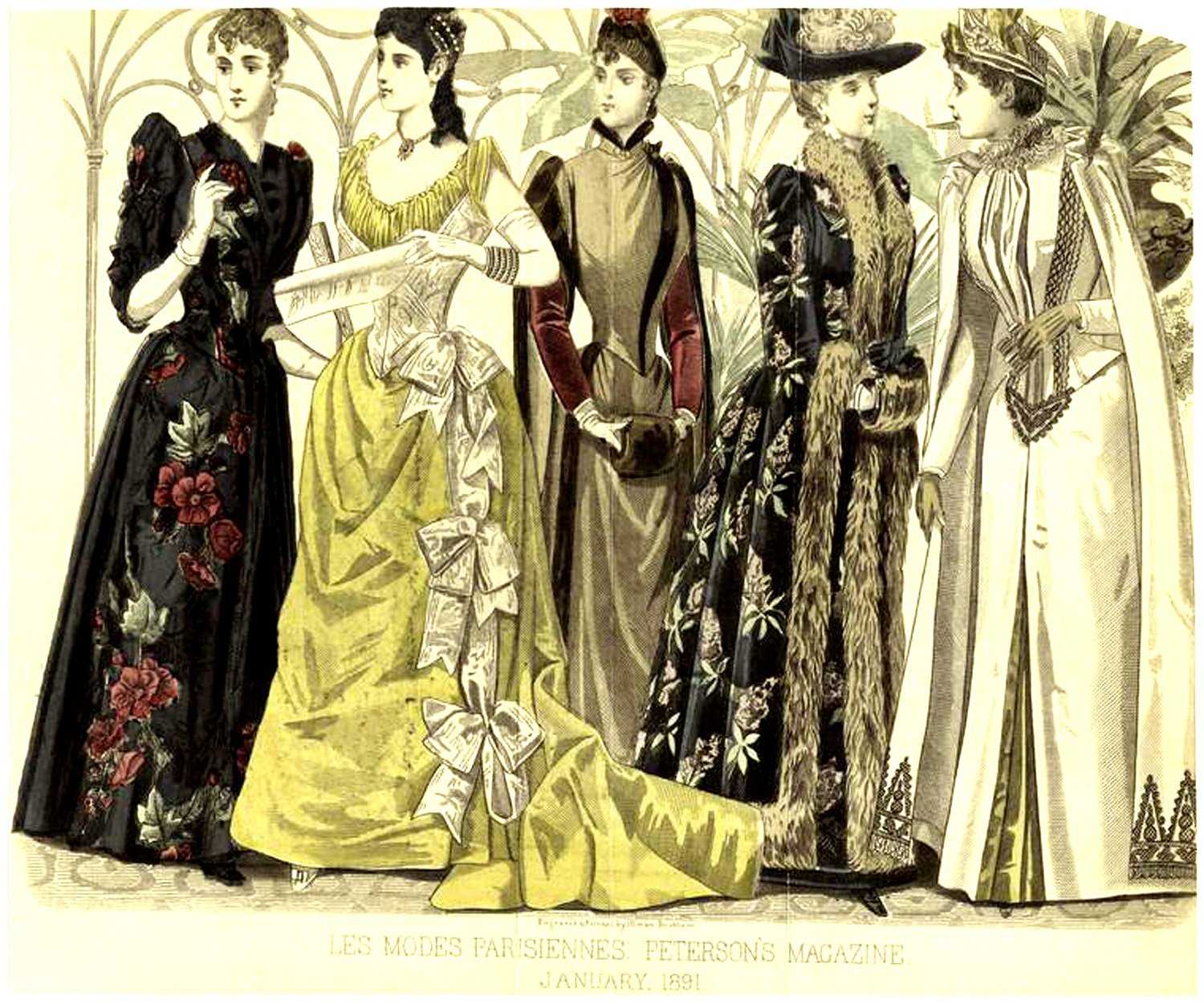 Каноны женской моды 19 века: европа и россия