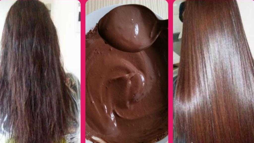 Маска для волос шоколад