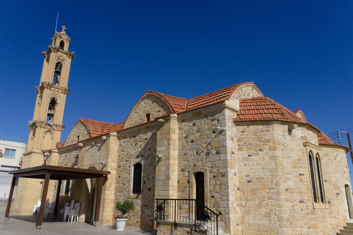 Монастырь святого креста в омодосе, кипр (timios stavros monastery)