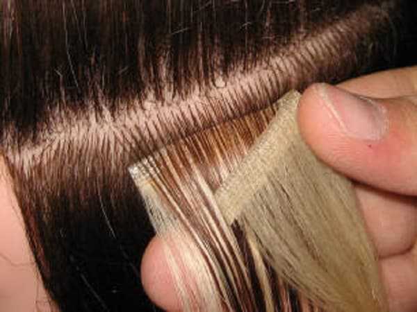 Ленточное наращивание волос дома: плюсы и минусы