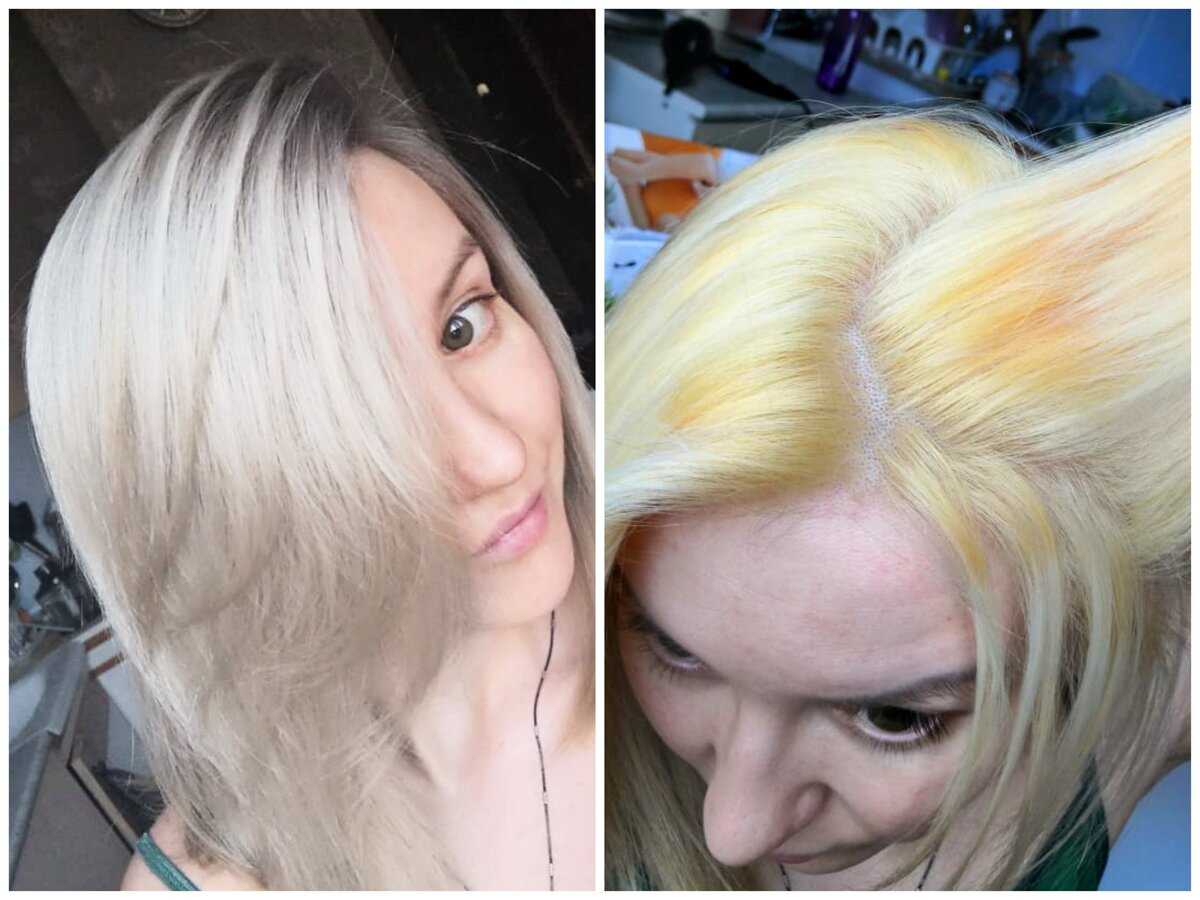 Как покрасить волосы в желтый цвет в домашних условиях