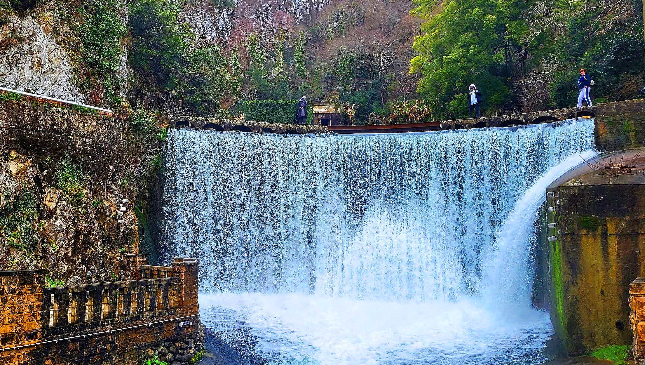 Псырцха Абхазия водопад