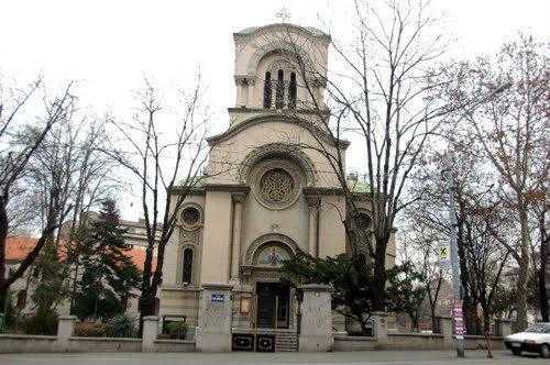 Белград, церковь перенесения мощей александра невского в санкт-петербург